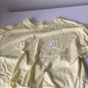 PLAYBOY Tops - bright yellow long sleeve top PLAYBOY Tops - bright yellow long sleeve top